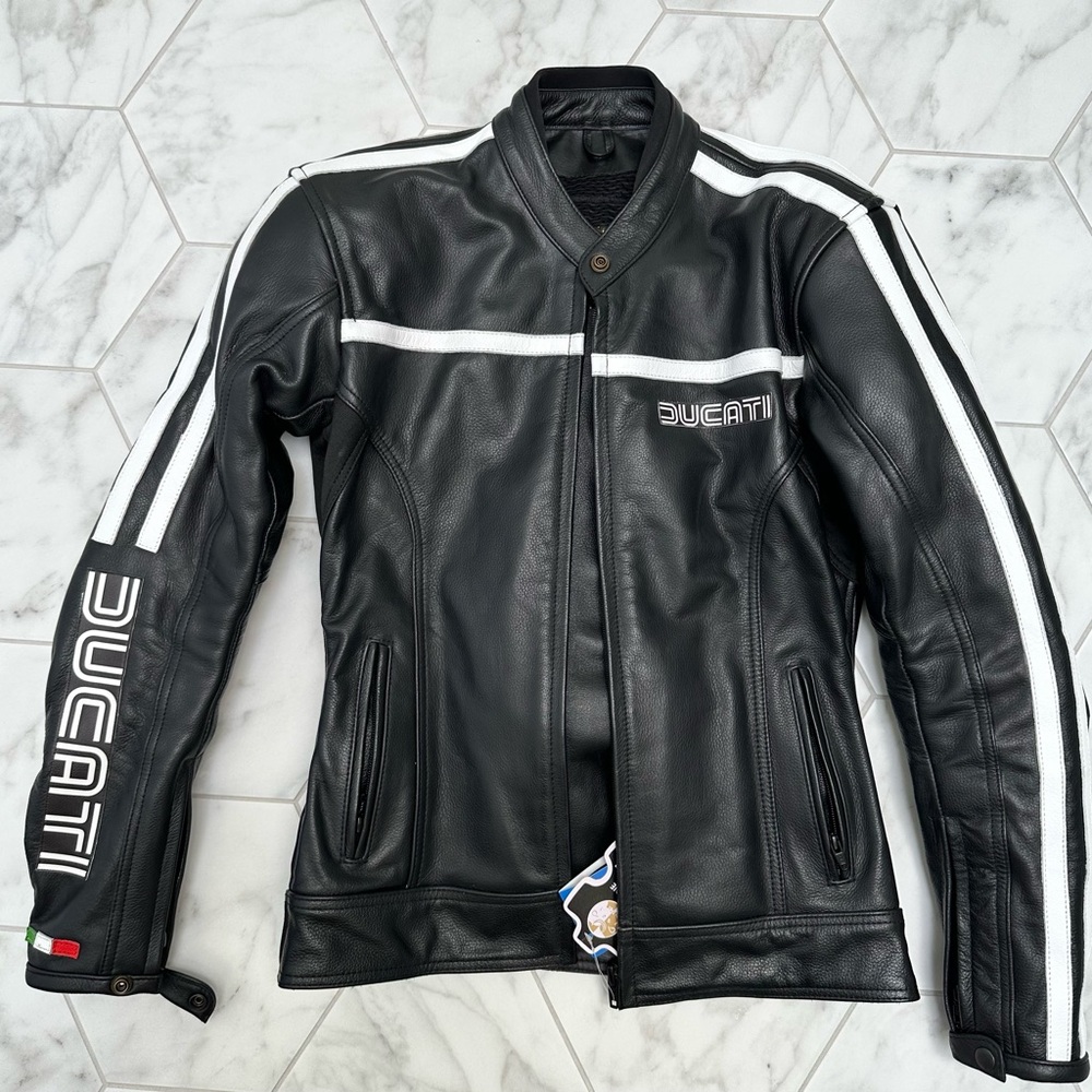 Brand new Ducati motorcycle jacket with armour
